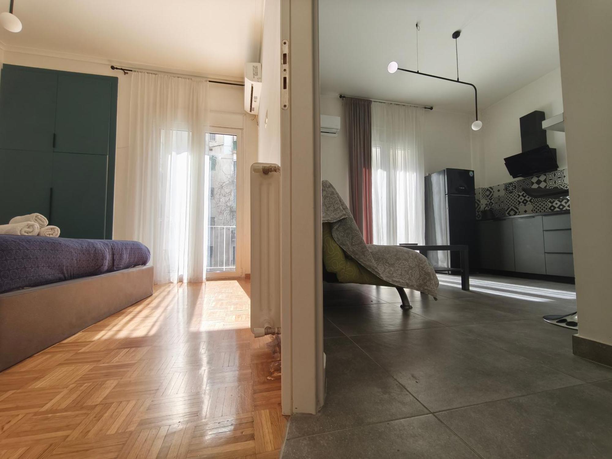 Patision Avenue, Apartment With Two Bedrooms Athen Værelse billede