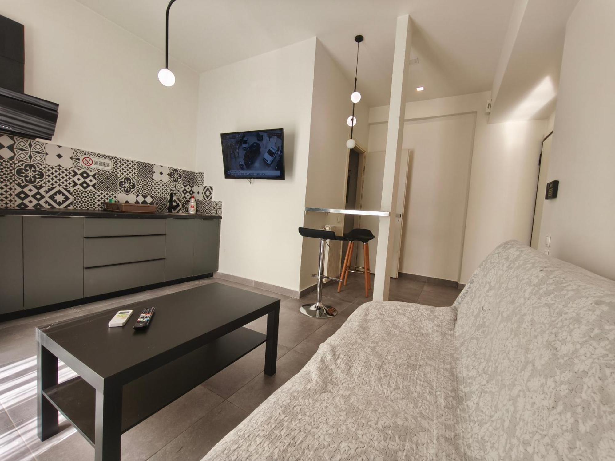 Patision Avenue, Apartment With Two Bedrooms Athen Værelse billede